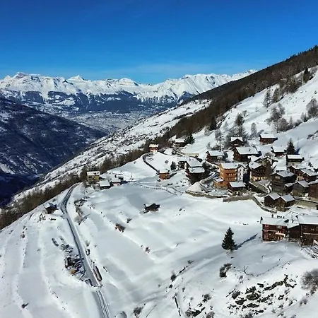 Tsandelanne Avec Terrasse Panoramique, Val D'herens * Saint-Martin