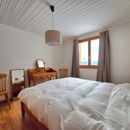 公寓 Tsandelanne Avec Terrasse Panoramique, Val D'herens Saint-Martin