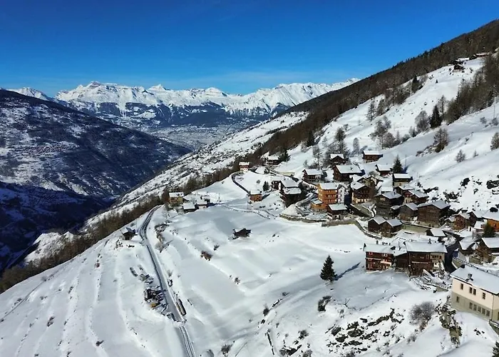 Tsandelanne Avec Terrasse Panoramique, Val D'herens * Saint-Martin