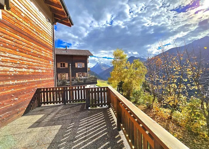 Tsandelanne Avec Terrasse Panoramique, Val D'herens Apartmán