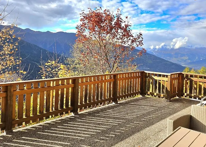 Tsandelanne Avec Terrasse Panoramique, Val D'herens Apartmán *