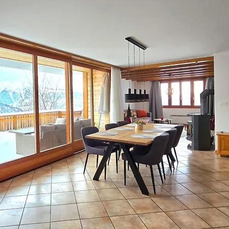 Tsandelanne Avec Terrasse Panoramique, Val D'hérens * Saint-Martin